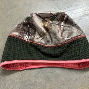 Camo and Pink Women's Beanie